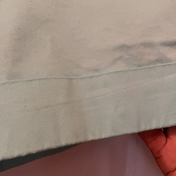 EUC shorts teal blue & green & white stripe - Picture 9 of 12